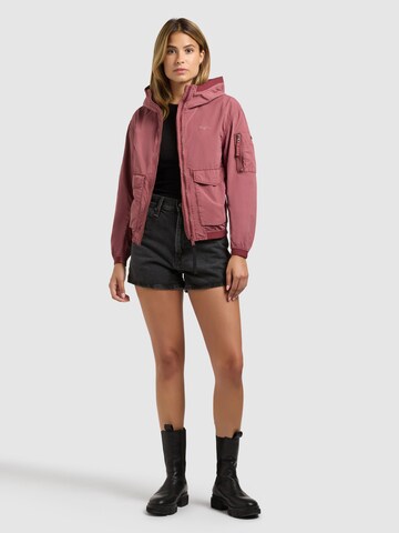 khujo Kurtka przejściowa w kolorze różowy