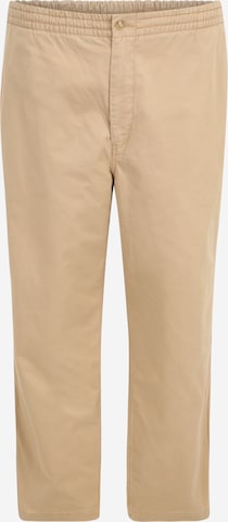 Regular Pantalon Polo Ralph Lauren Big & Tall en beige : devant