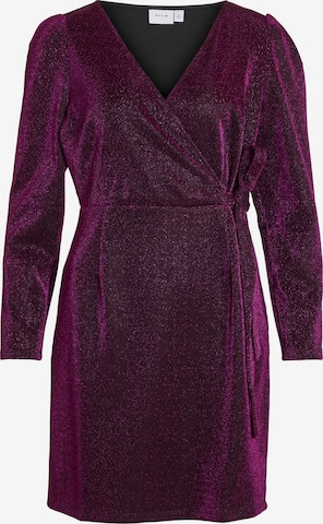 Robe 'Leo' VILA en violet : devant