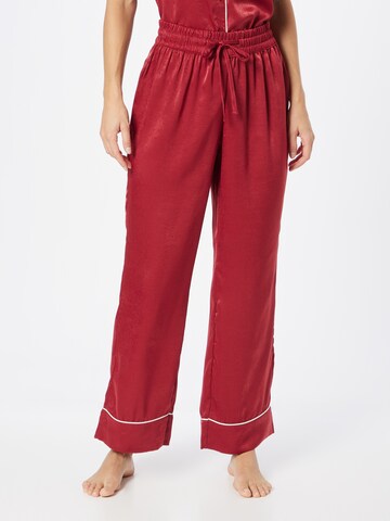 Gilly Hicks Pyjamabroek in Rood: voorkant