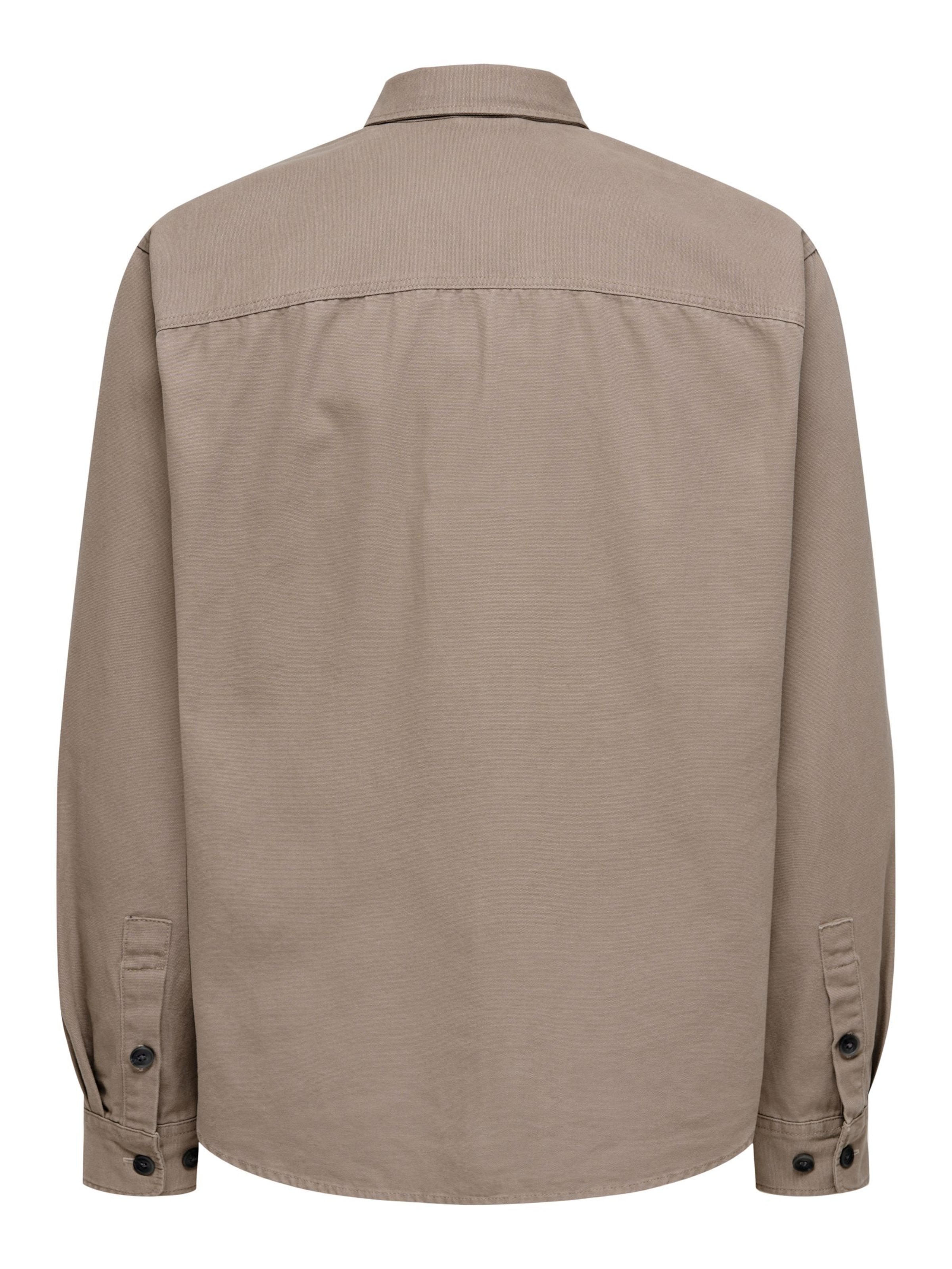 Comfort fit Camicia 'ONSAlp' di Only & Sons in beige