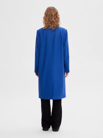 SELECTED FEMME Prechodný kabát 'Alma' - Modrá