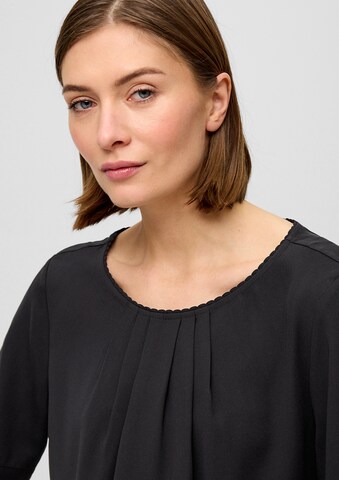 s.Oliver BLACK LABEL Blouse in Black