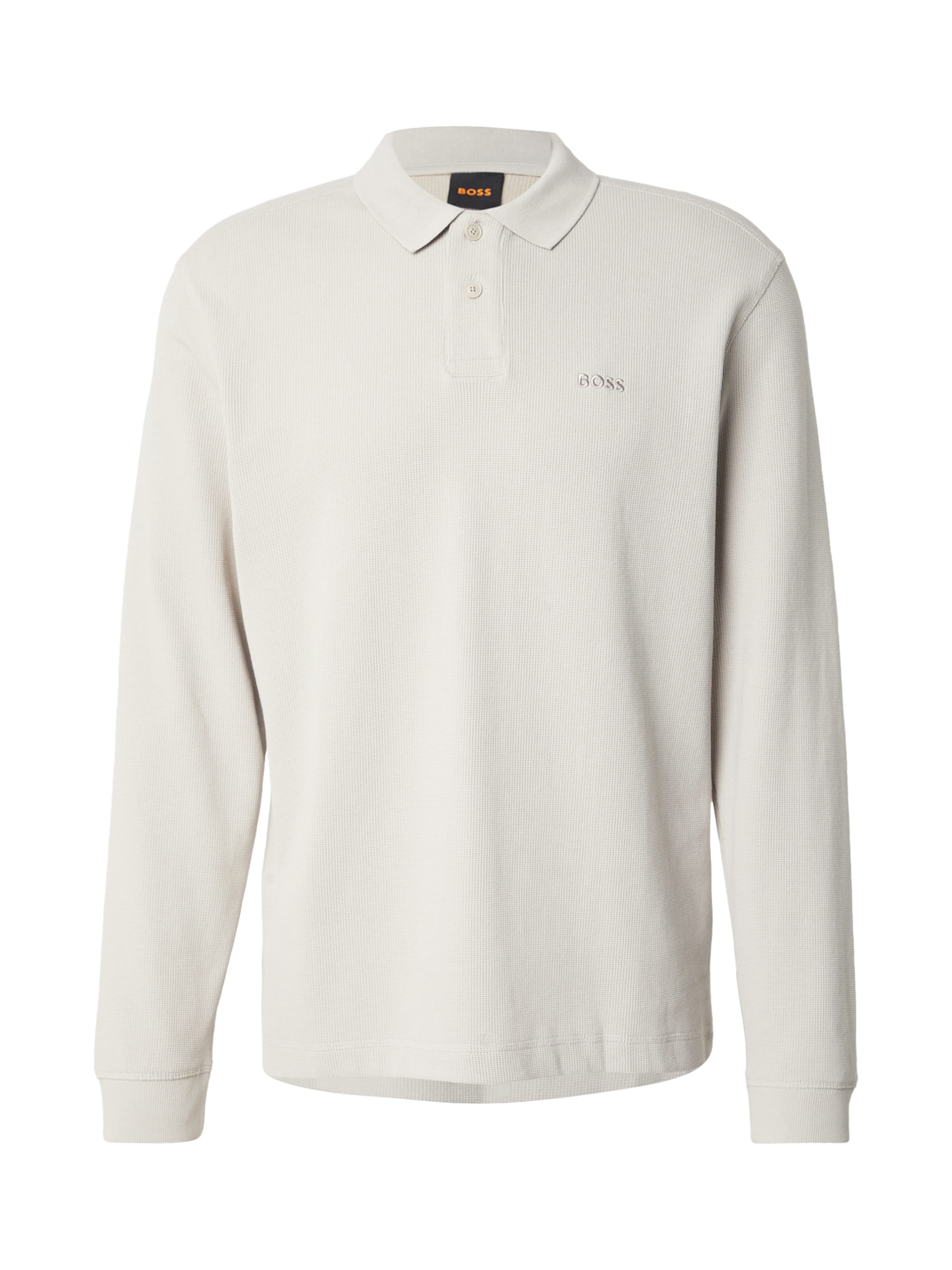 BOSS - Camiseta &#x27;Petempestolong&#x27; en gris: frente