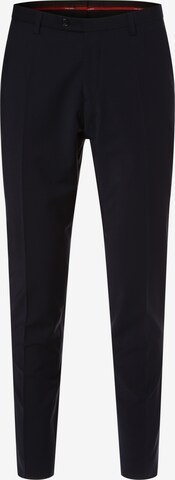 CG CLUB OF GENTS Regular Pleated Pants 'Cedric' in Blue: front