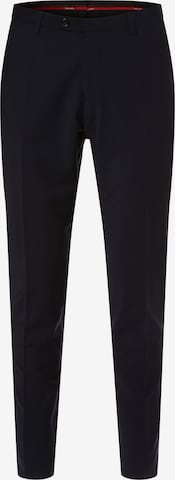 CG CLUB OF GENTS Pleated Pants in Blue: front