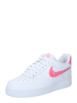 Nike Sportswear Tenisky 'Air Force 1' - v bílé barvě s růžovými detaily