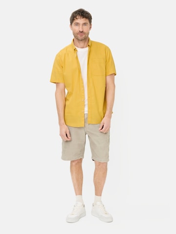 CAMEL ACTIVE Regular fit Button Up Shirt in Yellow