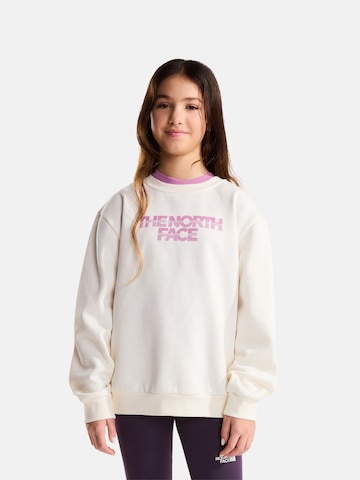 THE NORTH FACE Sweatshirt 'Chalbi' i beige: framsida