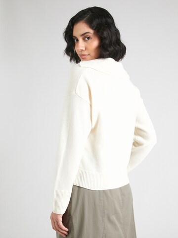 UNITED COLORS OF BENETTON Pullover in Weiß