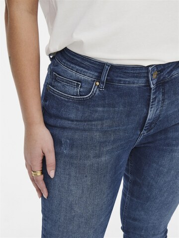 ONLY Carmakoma Skinny Jeans 'Willy' in Blau