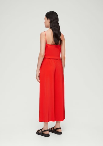 s.Oliver Wide leg Broek in Rood