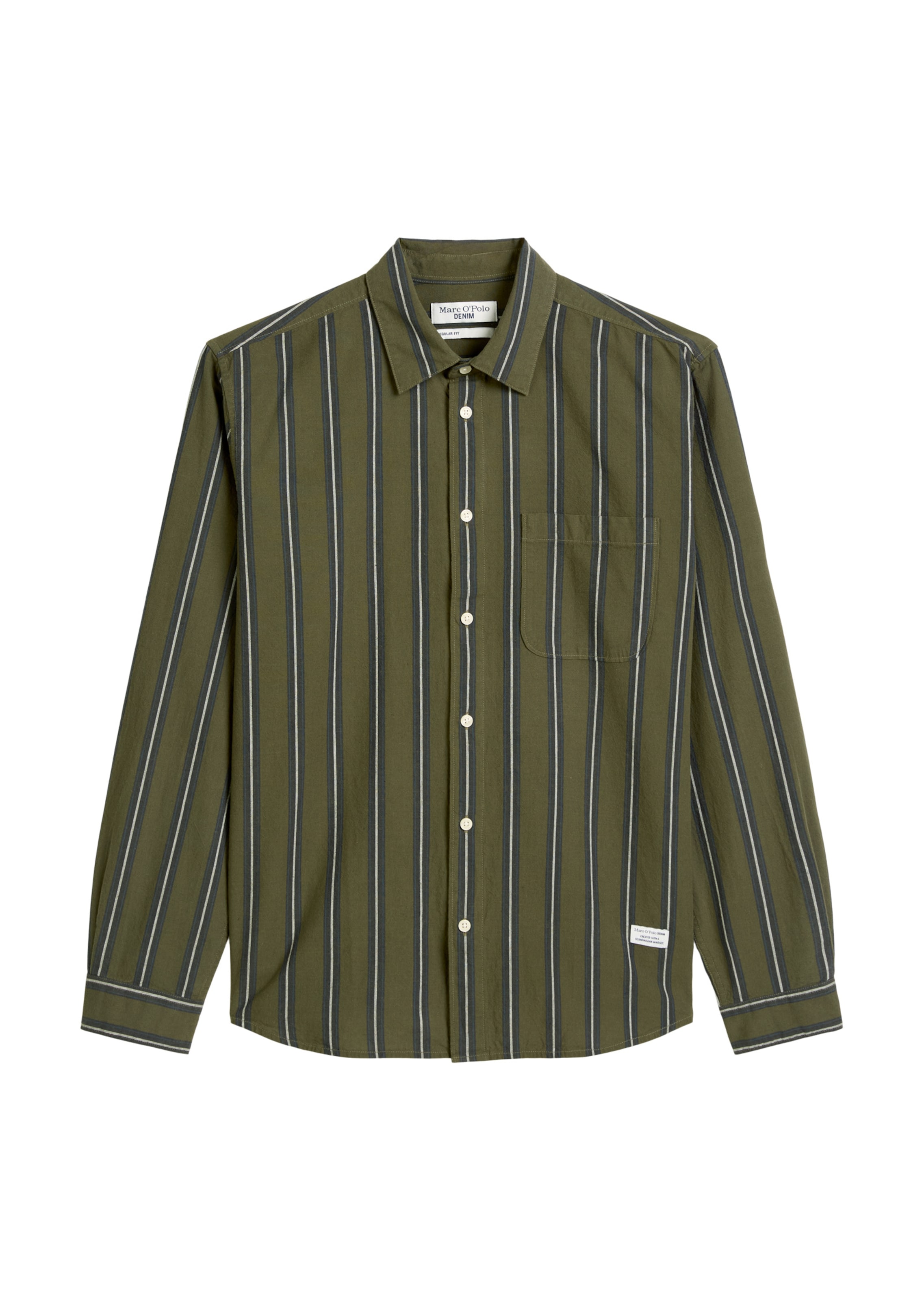 Chemise Marc O'Polo DENIM en vert : devant