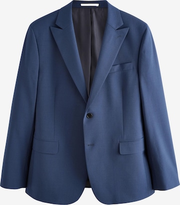 mėlyna Next Priglundantis modelis Dalykinio stiliaus švarkas 'Motionflex-Stretch': priekis