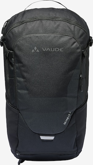VAUDE Sportrugzak 'Moab 15 II' in de kleur Zilvergrijs / Donkergrijs / Zwart, Productweergave