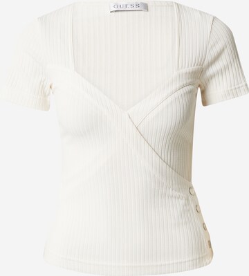 GUESS Shirt 'EDNA' in White: front