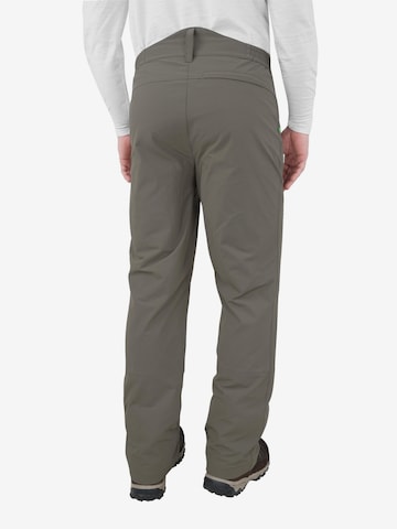 Regular Pantalon outdoor 'Basin' normani en gris