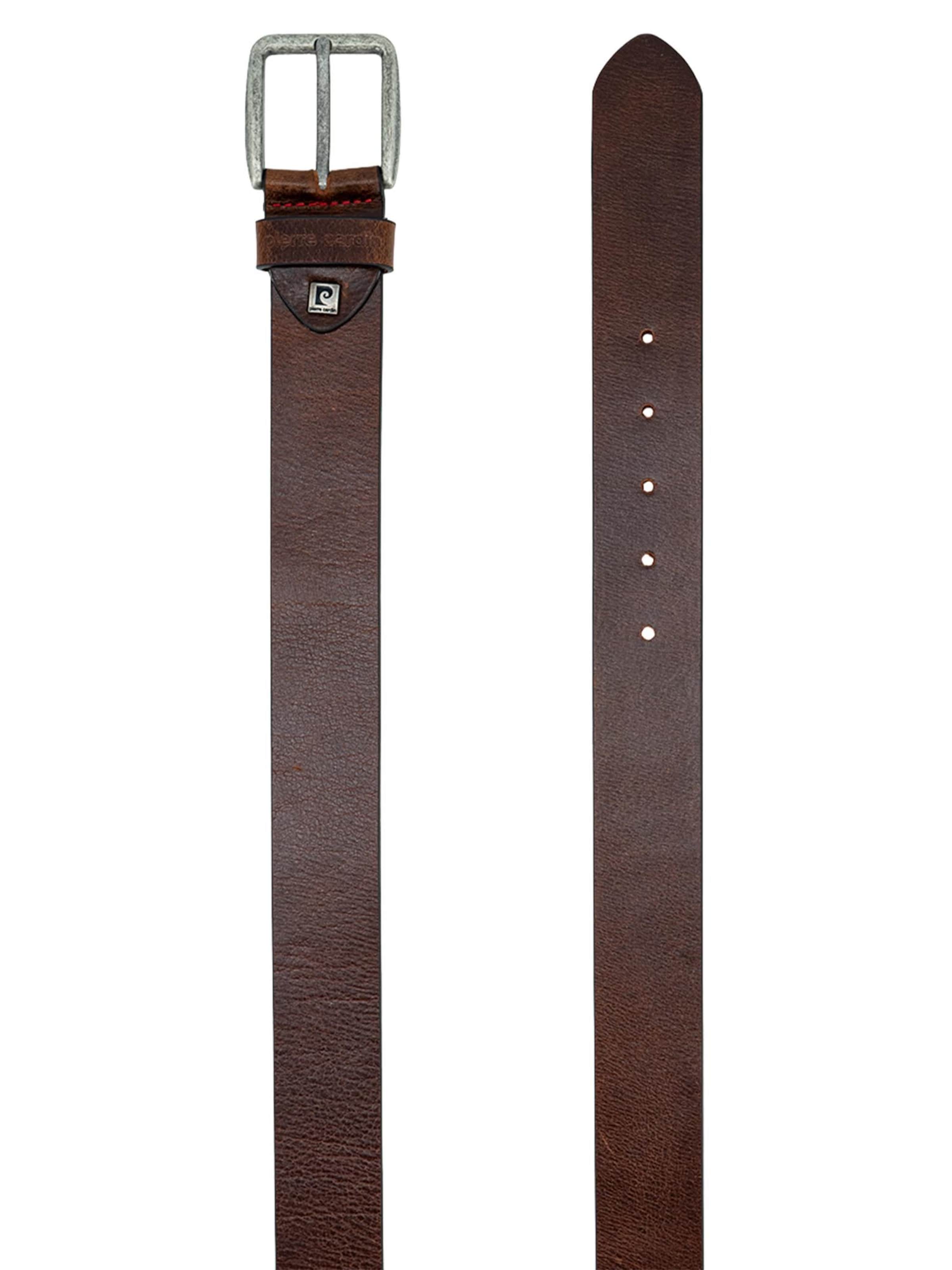 PIERRE CARDIN Belt 'Basic' in Brown