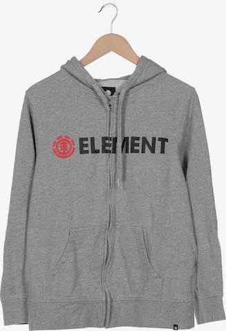 ELEMENT Kapuzenpullover L in Grau: predná strana