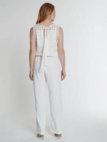 Ana Alcazar Jumpsuit ' Kabara ' in White