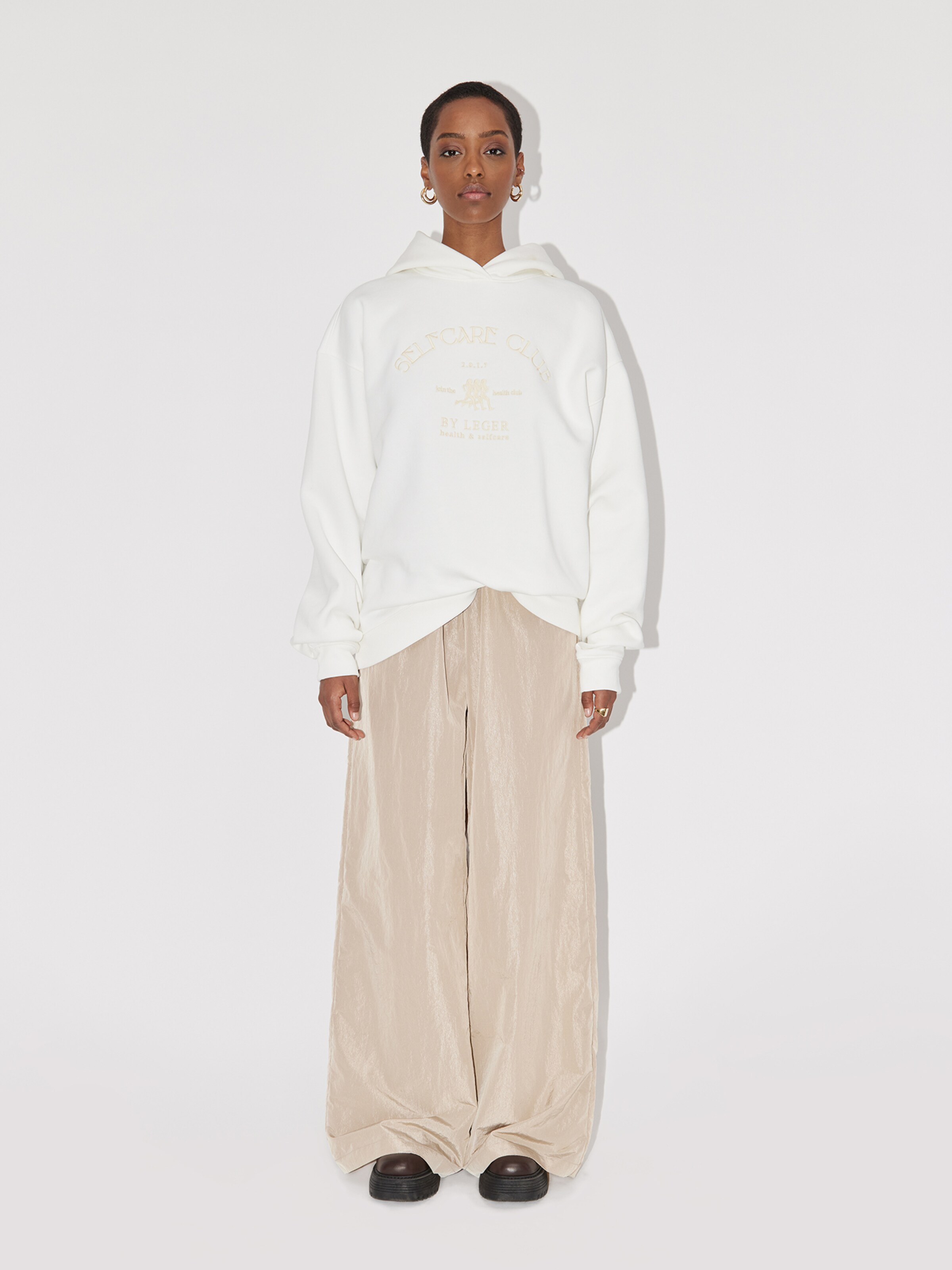 Frauen Große Größen LeGer by Lena Gercke Hose 'Katharina' in Sand - SJ50700 Frauen Große Größen LeGer by Lena Gercke Hose 'Katharina' in Sand - SJ50700