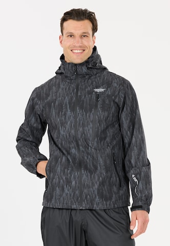 Weather Report Performance Jacket 'Delton' in Grey: front