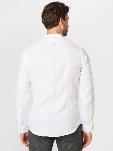 Coupe slim Chemise Polo Ralph Lauren en blanc