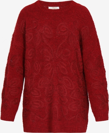 usha FESTIVAL Pullover in Rot: Vorderseite