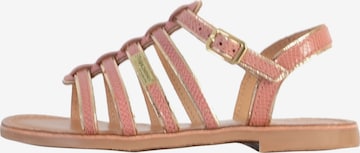 Sandales Les Tropéziennes en rose : devant