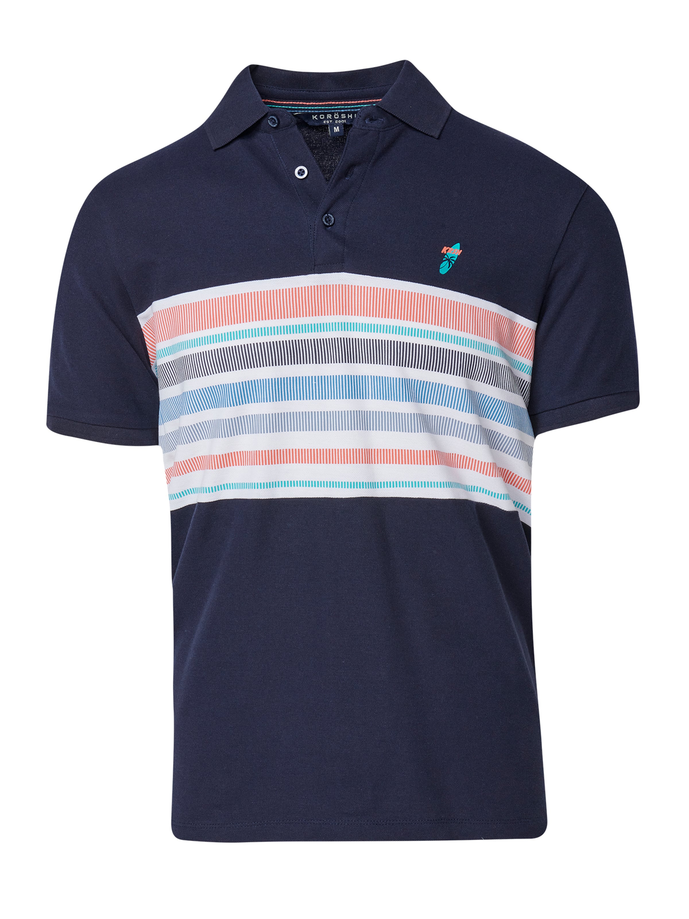 KOROSHI - Camiseta en azul: frente