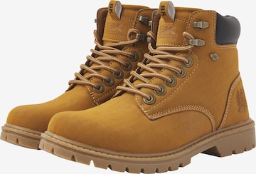 BRITISH KNIGHTS Nauhasaappaat ' SECCO ' värissä ruskea: etupuoli