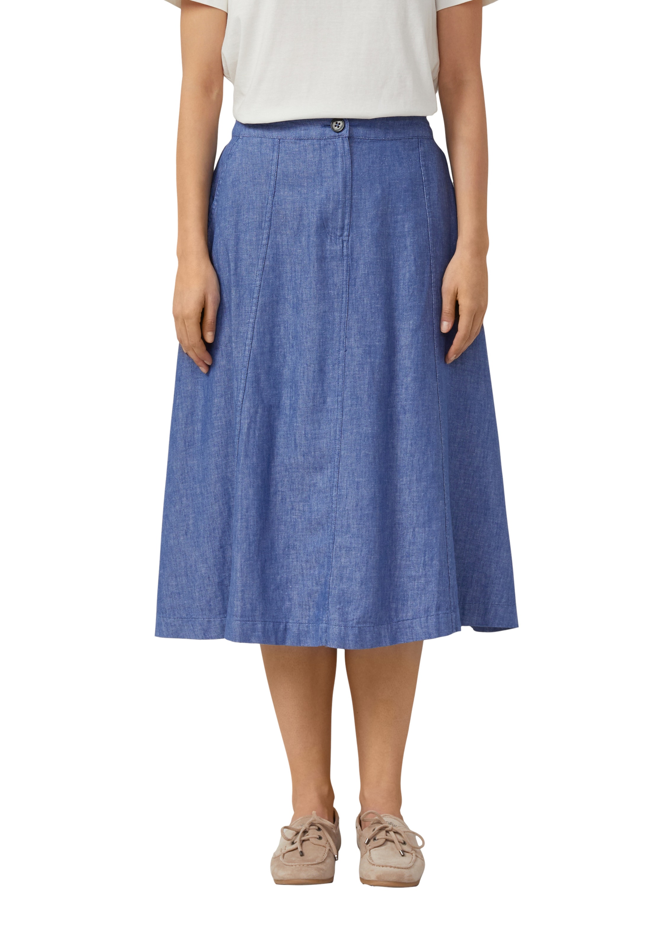 Jupe s.Oliver en bleu : devant