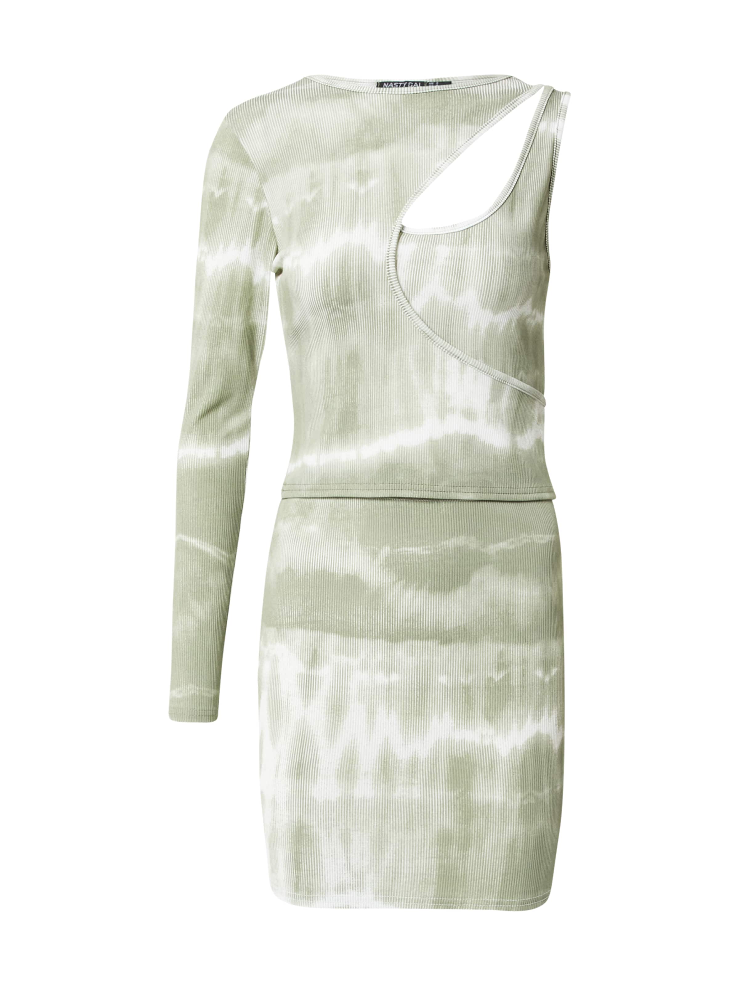 Nasty Gal Šaty – zelená: přední strana