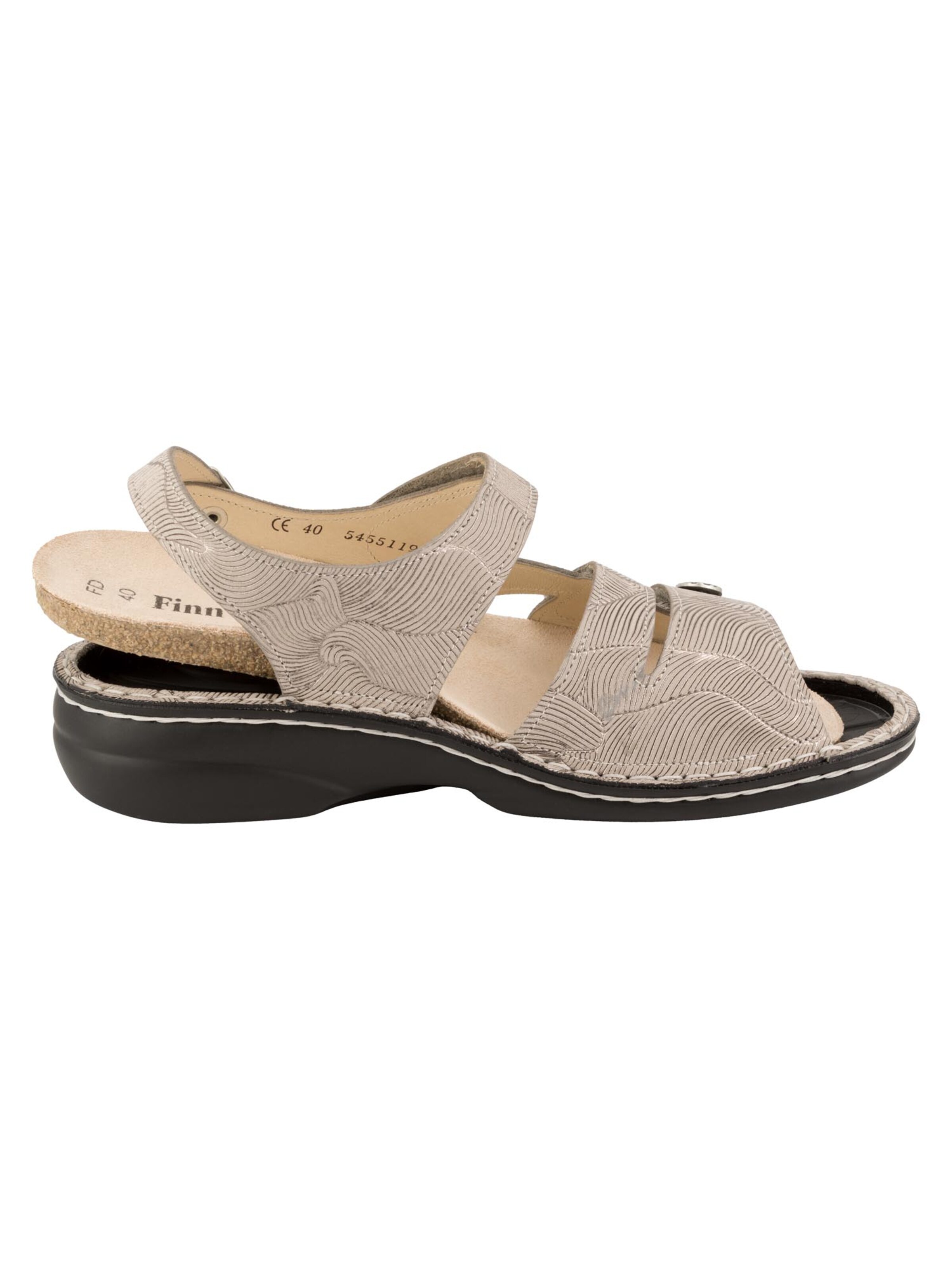 Finn Comfort Sandals 'Gomera' in Beige