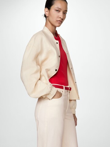 Loosefit Jean 'SHARON' MANGO en beige