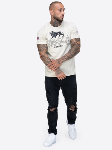 Maglietta 'HAZELHURST' di LONSDALE in bianco