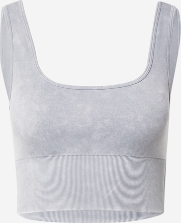 GUESS Sports Bra in Grey: front
