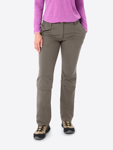 VAUDE Regular Hose 'Farley' in Braun: Vorderseite