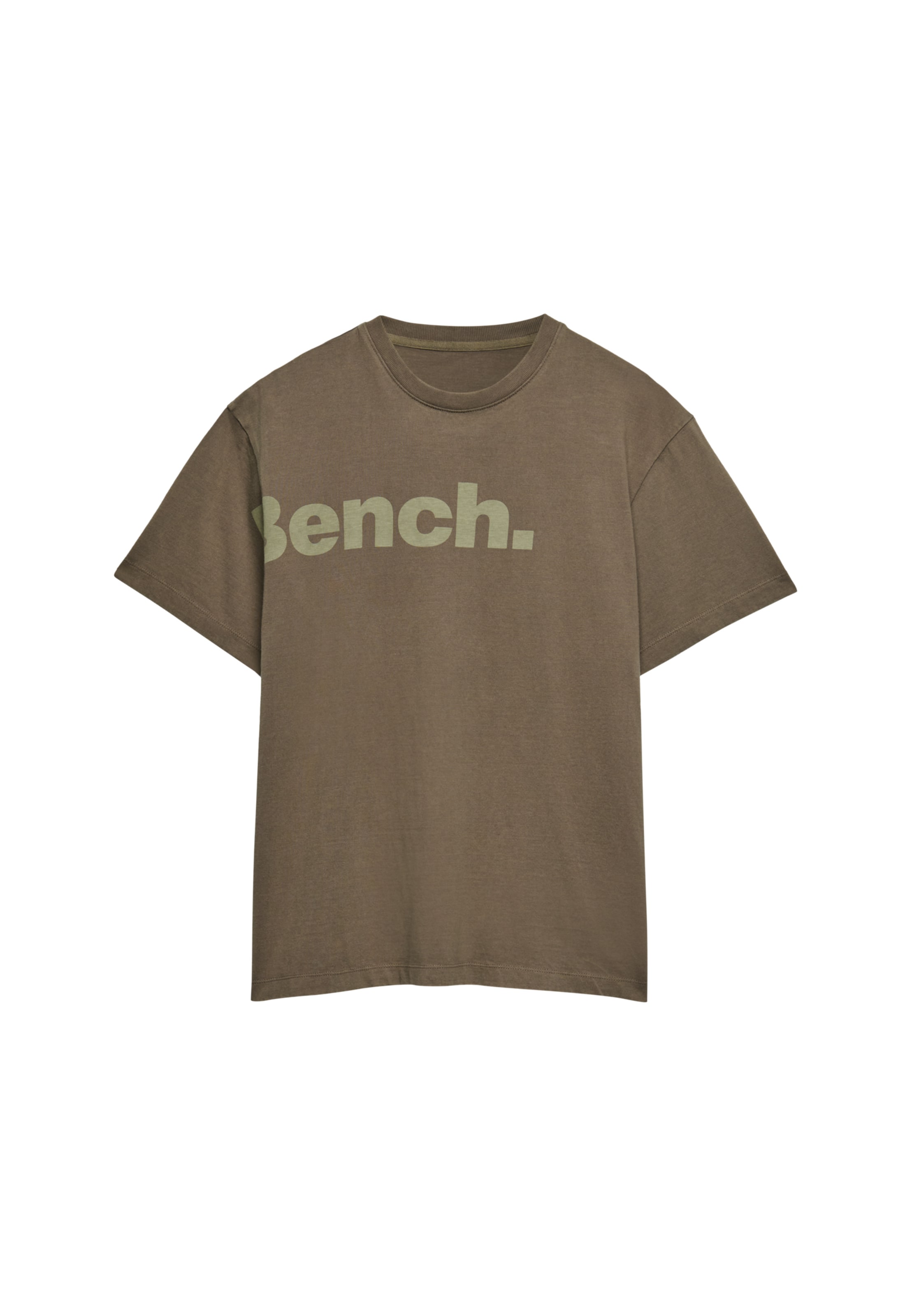 T-Shirt 'Bench x Superdry' BENCH en marron : devant