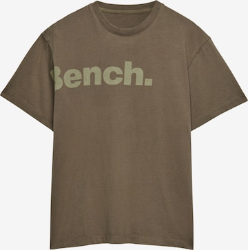 T-Shirt 'Bench x Superdry' BENCH en marron : devant