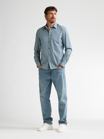 Petrol Industries - Ajuste regular Camisa en azul