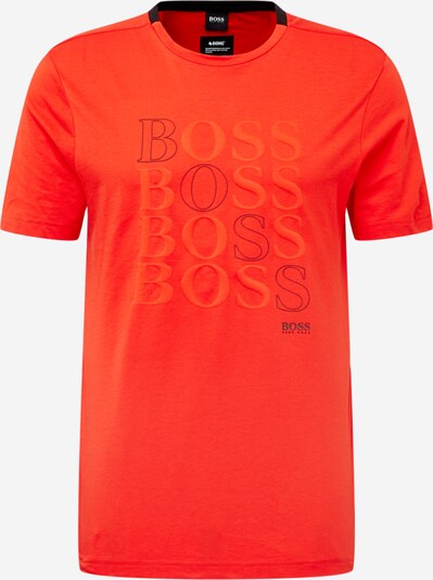 BOSS ATHLEISURE Paita 'Teeonic' värissä punainen / musta, Tuotenäkymä