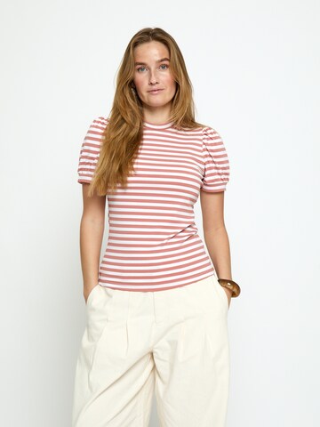 Top 'Johanna' di Peppercorn in beige: frontale