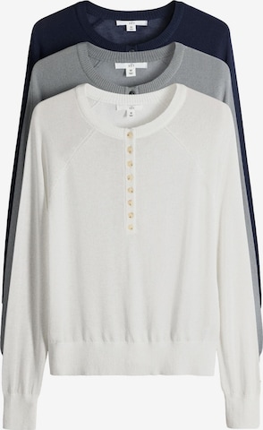 Pullover di The Set in blu: frontale