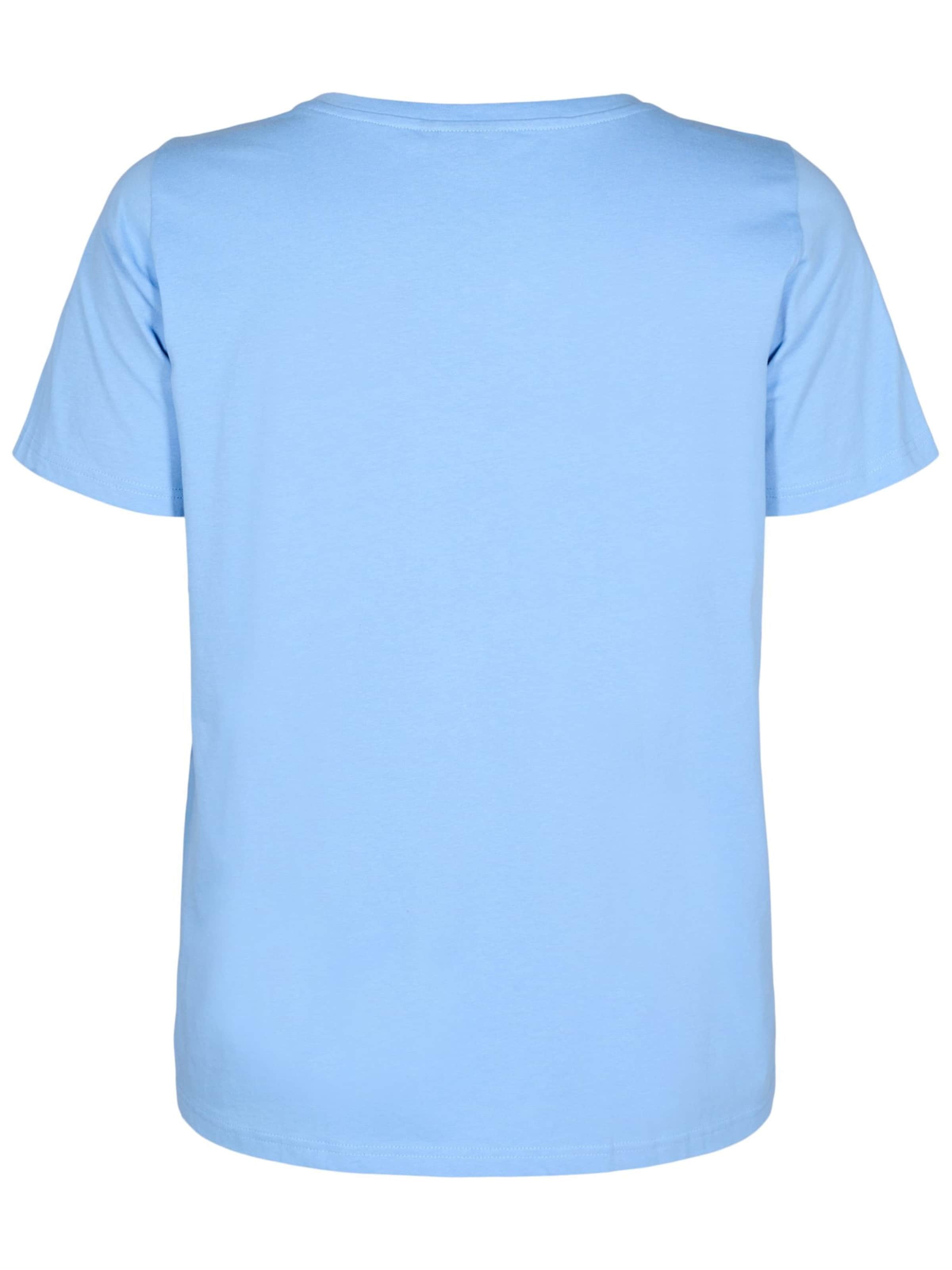 Maglietta 'Velin' di Zizzi in blu