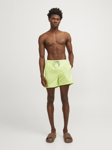 JACK & JONES - Calções de banho 'JPSTFIJI' em verde