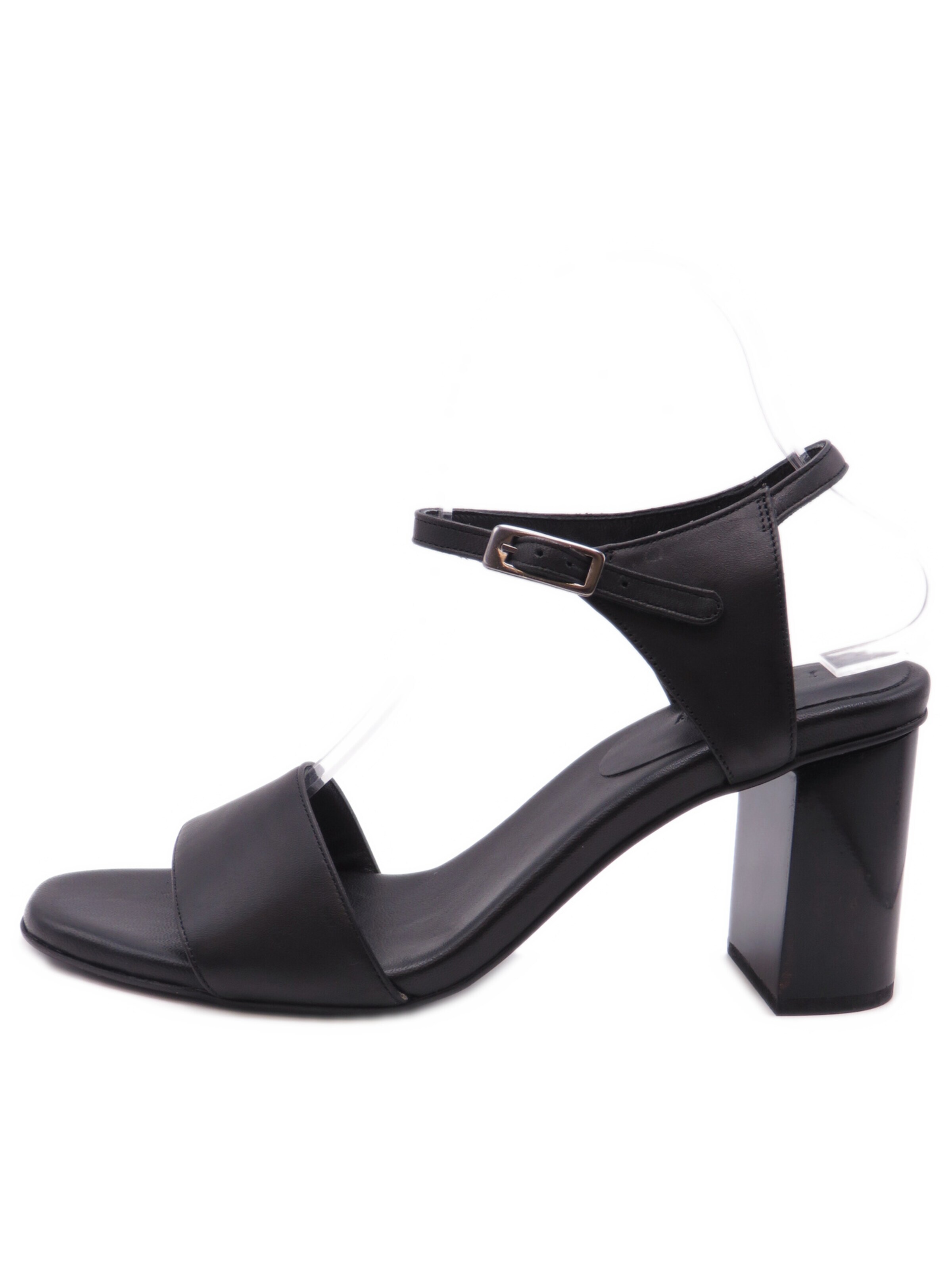 JIGSAW - Sandalias con hebilla 'Hagen' en negro: frente