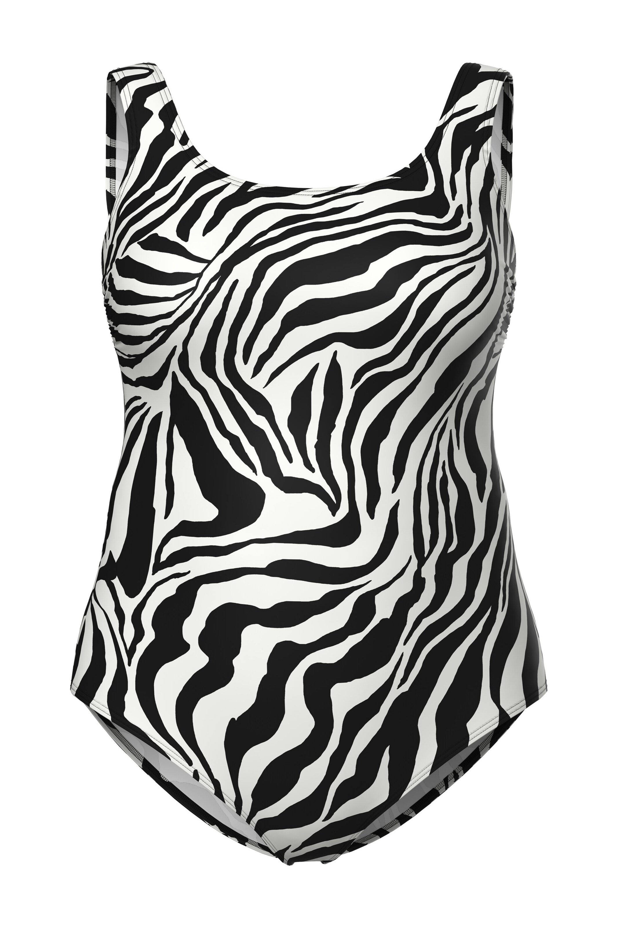 Ulla Popken Swimsuit in Black: front