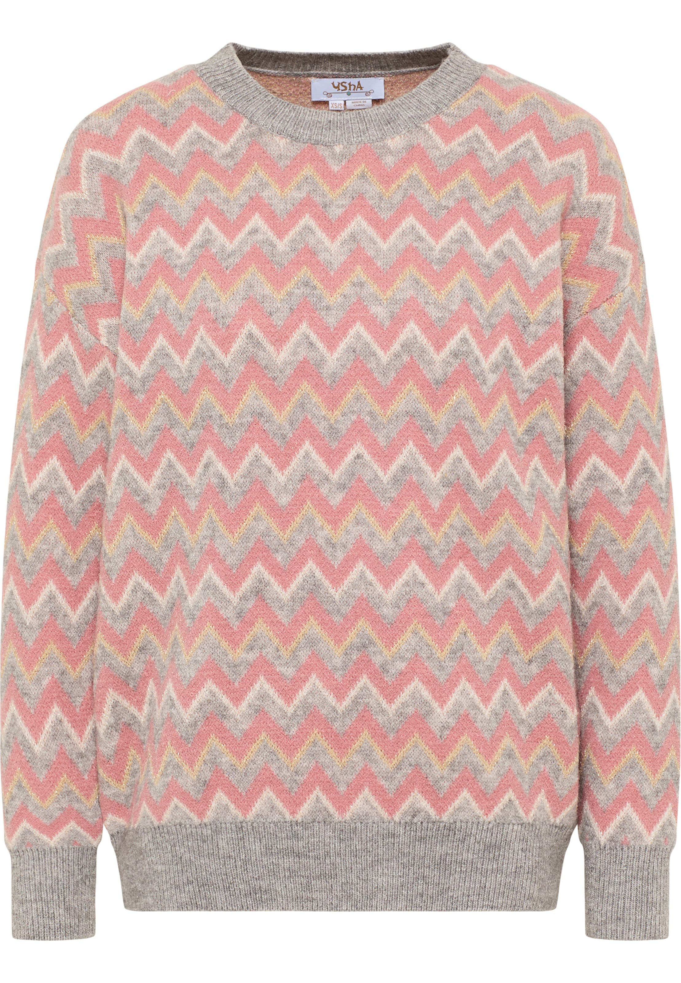 usha FESTIVAL Πουλόβερ 'Festival' σε ροζ: μπροστά