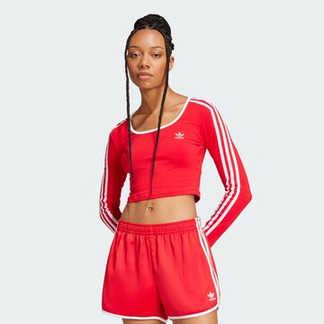 ADIDAS ORIGINALS Shirt 'Adicolor' in Red: front